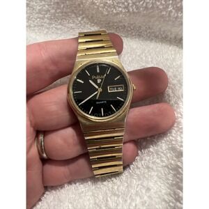 Men's Pulsar V348-7009 Stainless Steel Quartz Watch Untested